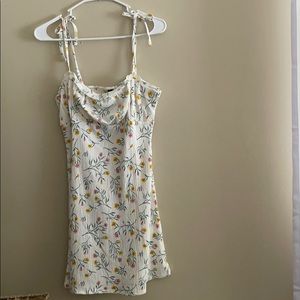 H&M ruched bust dress